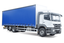 Van Rental Dundee - 26 Tonne Curtain Side Truck - Truck hire Dundee