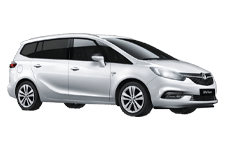 Van Rental Dundee - Vauxhall Zafira 5 + 2 - Minibus hire Dundee